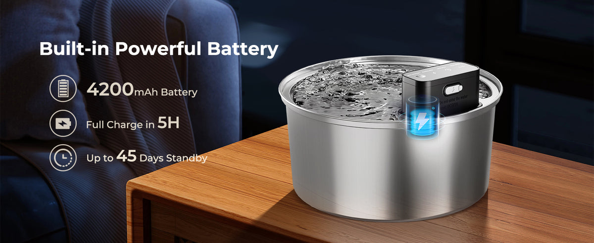 Built-in Powerful Battery