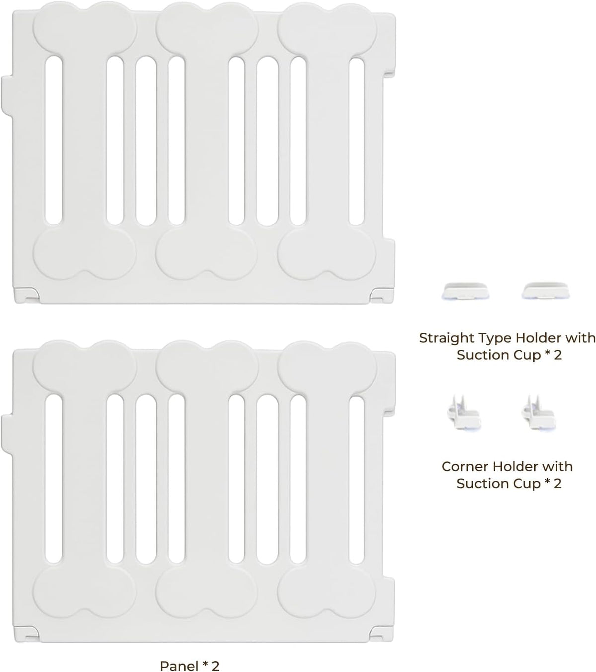 2-Panel Add-On Set – Expand Your Lucky Muffin Playpen