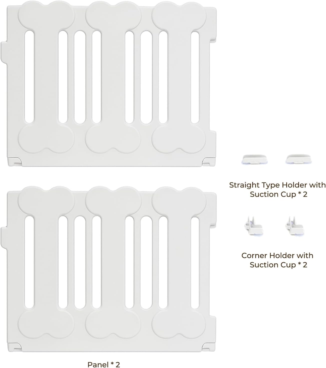 2-Panel Add-On Set – Expand Your Lucky Muffin Playpen