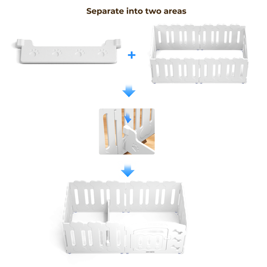 Divider Panel — Define Space Within Your Harbor Playpen