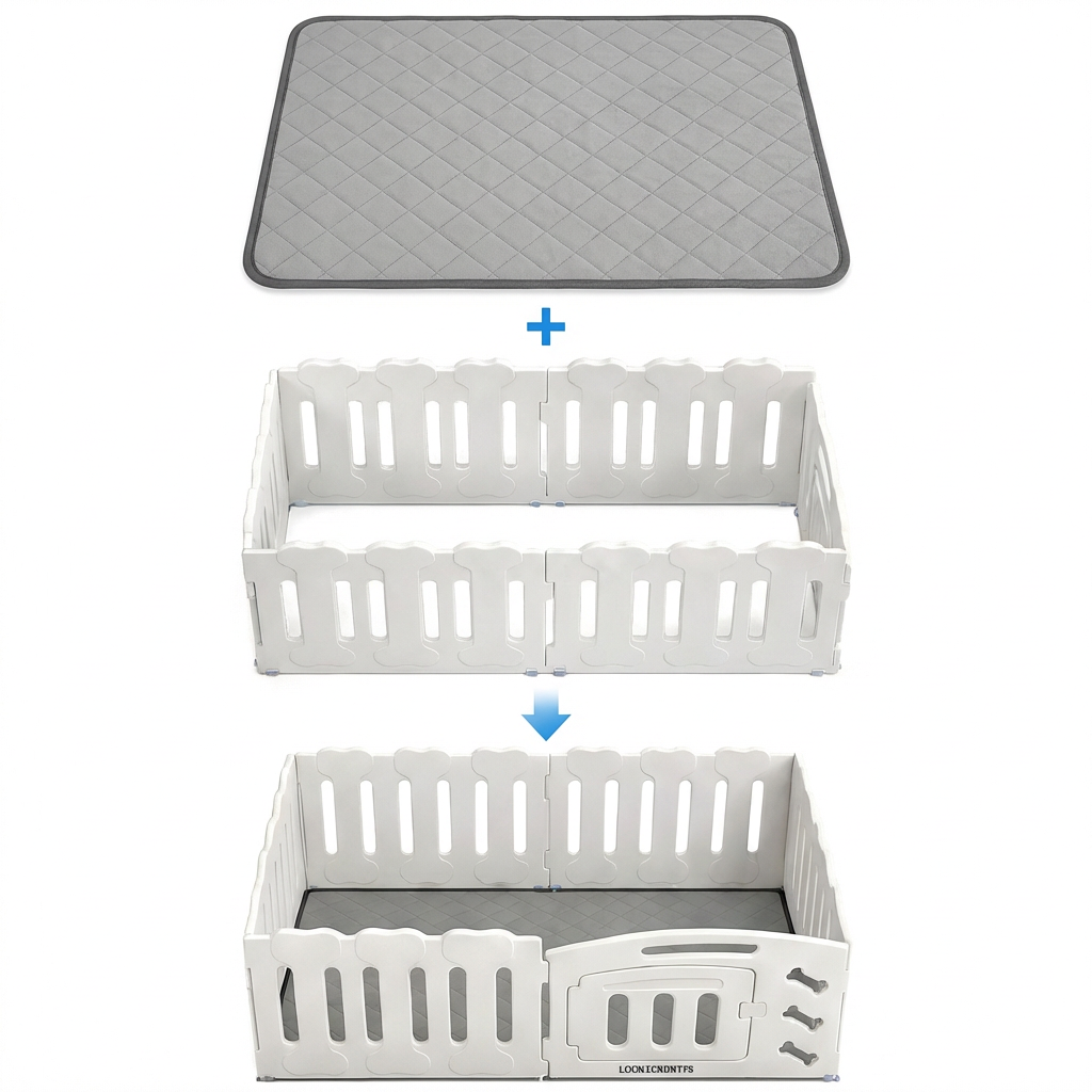 Washable Playpen Pad — Custom Fit for Harbor | Reusable, Waterproof & Machine-Washable