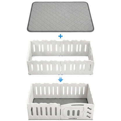 Washable Playpen Pad — Custom Fit for Harbor | Reusable, Waterproof & Machine-Washable