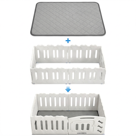 Washable Playpen Pad — Custom Fit for Harbor | Reusable, Waterproof & Machine-Washable